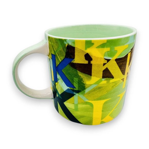 Anthropologie Letter Initial "K" Monogram Mug - - Picture 3 of 8